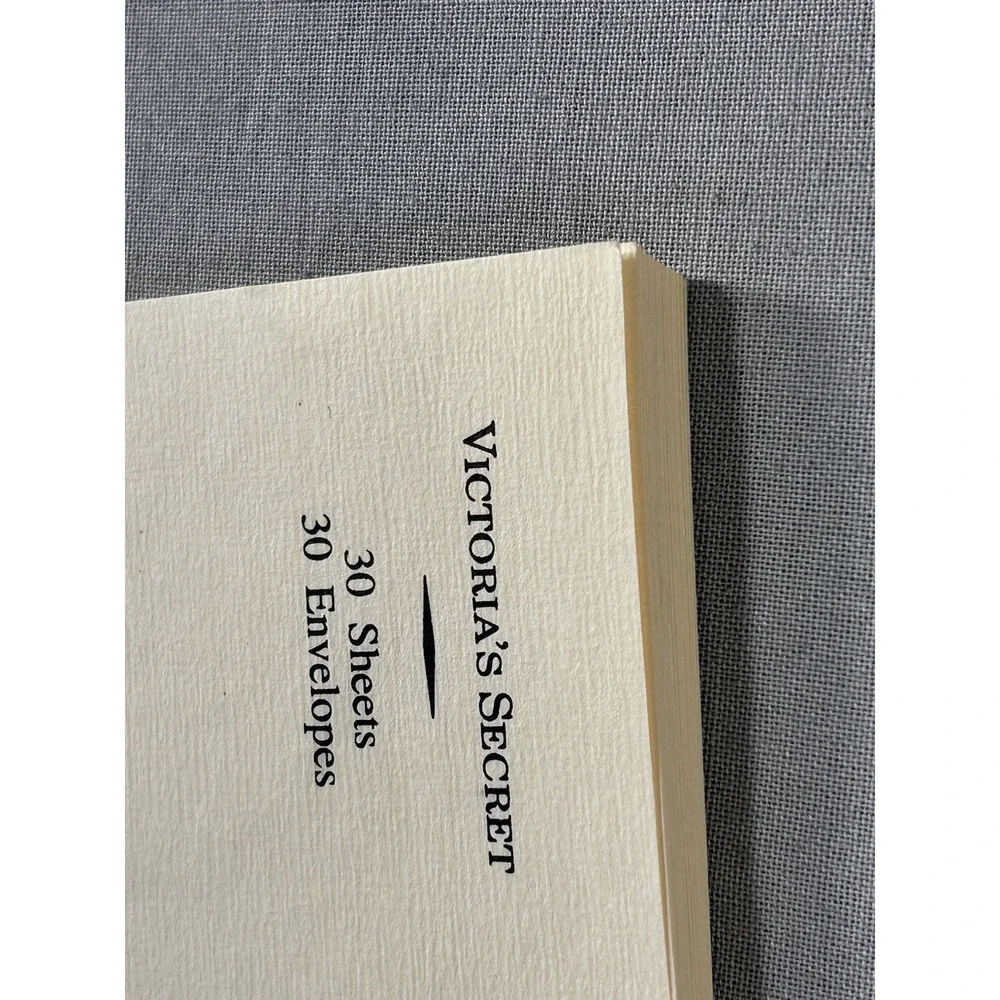 Vintage Victoria's Secret London Stationary 30 Sheets No Envelopes Has Wear